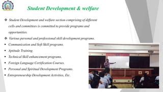 Student Development and Welfare .